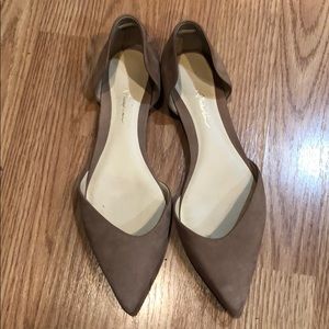 3.1 Phillip Lim blush suede flats